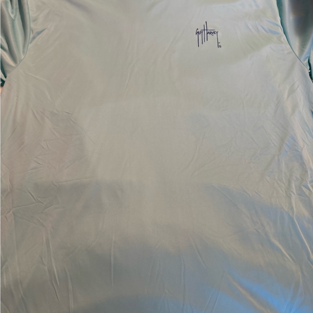 Guy Harvey Long Sleeve gray shirt with swordfish design